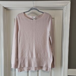 Nanette Lepore Soft Blush Crew Neck Sweater